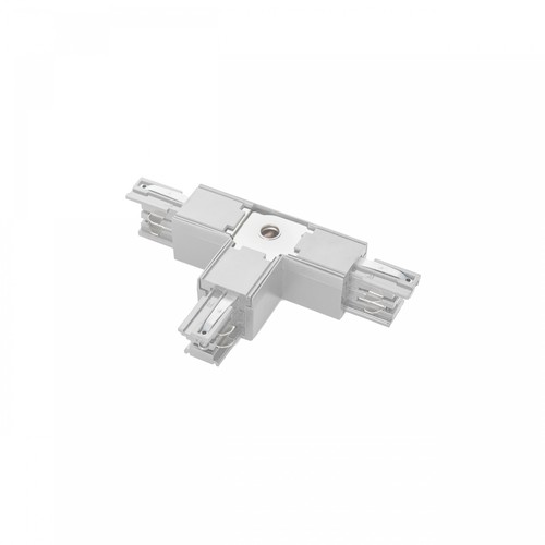 3-faset SPS-2 T-T2 samler, justerbar højre - Hvid, IP20, aluminium, til skinnesystem