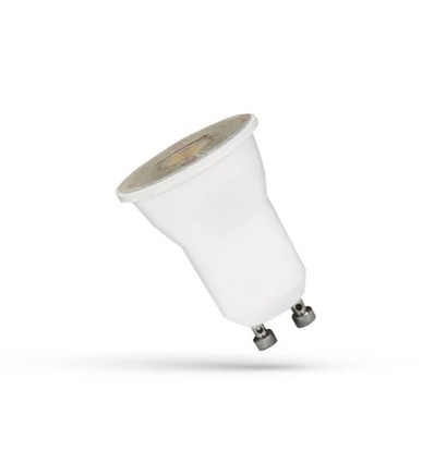 Mini GU10 2W LED - Ø35mm, Med linse, Mini MR11/GU10