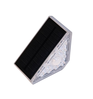 2 stk. Solcelle sensor trappelys - Skumringssensor, IP54