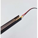 Lys til akustikpanel, 240cm, sort - Komplet sæt med aluprofil og CCT LED strip
