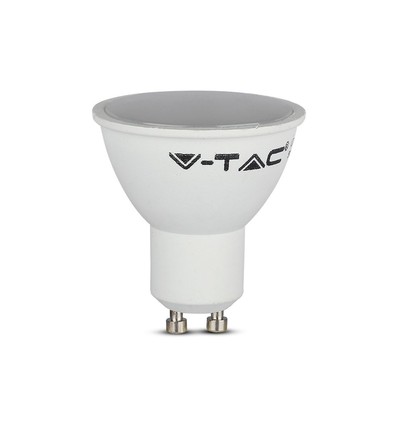 3 stk. GU10 4,5W LED pære - 400lm, mat glas, varm hvid