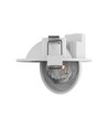 6,5W Ø8,2cm MOBILO LED indbygningsspot - 130lm/W, CCT, 36° justerbar, hvid kant