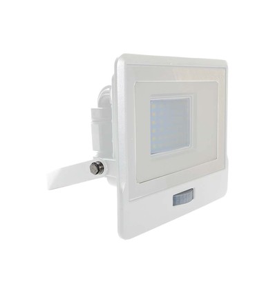 30W LED projektør med sensor - Hvid, arbejdslampe, Samsung LED chip