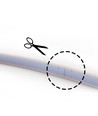 5m Neon COB RA95, 230V - 11W/m, IP67, 288 LED/m, kan klippes for hver 10cm, op til 100m
