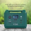 Powerstation 300W - 288Wh, med strømudtag, 1x 230V AC output
