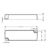 Snappy 20W / 12V DC strømforsyning - 1.67A, IP44