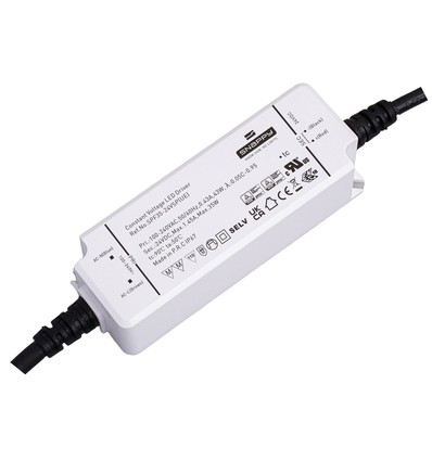 Snappy 35W / 12V DC strømforsyning - 2.91A, IP67 vandtæt