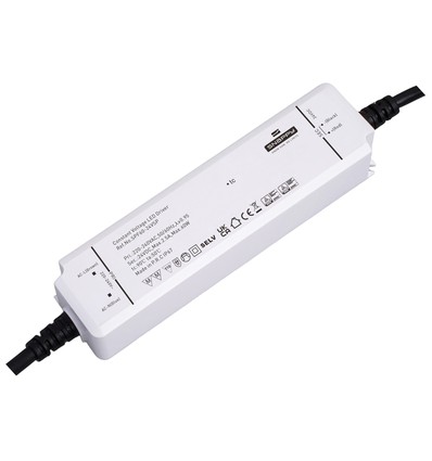 Snappy 60W / 24V DC strømforsyning - 2.5A, IP67 vandtæt, Vandtæt