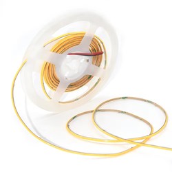 Enkeltfarvet LED strip 24V COB 5m 3mm COB-LED strip - 7W/m, IP20, RA93, 400 LED pr. meter, 24V, COB LED