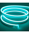 8W pr. meter Lyseblå 8x16 CLIP-ON Neon Flex LED - 24V DC, IP67