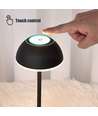 Opladelig LED bordlampe Inde/ude - Hvid, touch dæmpbar, 3i1, IP54 udendørs
