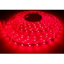 Rød 660nm 14,4W/m 24V LED strip - 5m, IP20, 60 LED pr. meter