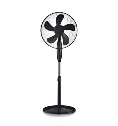 55W Stålventilator - med 410mm rundfod, 4 knapper, 5 blad (16 tommer)