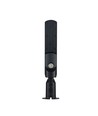 30W skumrings LED gadelampe - Skumringssensor, Ø60 mm, IP65, sort, 230V