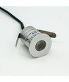 Sauna downlight - 24V DC, RA93, 1,1W, 3m ledning, Hul: Ø3 cm, Mål: Ø3,5 cm
