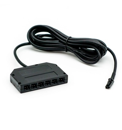 Fordeler til Sauna downlight - 6 udgange, 2 meter ledning