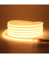 10m 9,5W/m Neon COB-LED strip - 24V DC, IP67, 280 LED pr. meter, COB LED