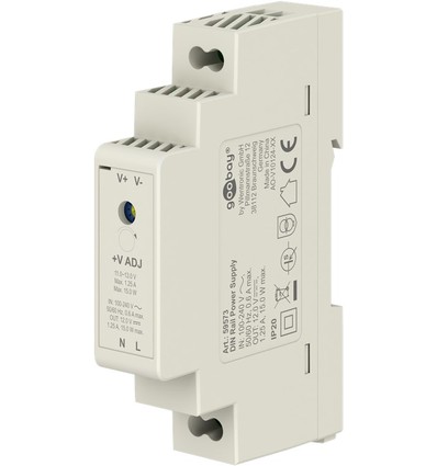 15W / 12V DC DIN skinne strømforsyning - 1.25A