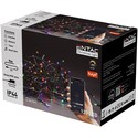 Outlet: 9 m. Smart Home multicolor LED julelyskæde - Tuya/Smart Life, 120 LED, memory funktion, IP44 udendørs, 230V