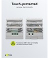 54W / 12V DC DIN skinne strømforsyning - 4.5A
