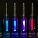Restsalg: Bottlelight Classic Led RGB - 26 Cm Acrylic White/Silver