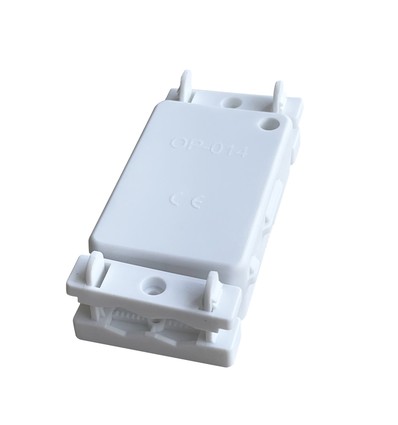 Smart samleboks - Hvid, IP20 indendørs, med klemrække og aflastning