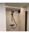 1m Badeværelses strip vandtæt - 24V DC, COB LED, 2 meter ledning