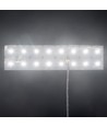 25x25 12W foldbar LED ark RA94 - 24V DC, IP20