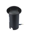 1W LED nedgravningsspot - Lys 3000K, Sort