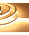 10m 10W/m AnyCut Neon Flex 10x10 Varm hvid LED strip - 24V DC, Ingen klippeafstand