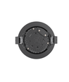 7W Ø8,3cm DimToWarm+CCT indbygningsspot dæmpbar RA96 - Hul: Ø6,8 cm, Mål: Ø8,3 cm, Sort, hvid kant