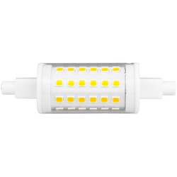 R7S LED Restsalg: R7S LED pære - 6W, 78mm, dæmpbar, 230V