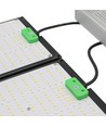Quantum vækstlampe 240W - Inkl. ophæng, fuldt spektrum, uden blæser, justerbar lysstyrke, flicker free, IP65