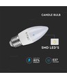 4,5W LED Kertepære E27 - 6500K