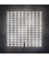 25x 25 foldbar 17,5W RGB+CW LED ark RA95 - 24V DC, IP20