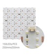 25x 25 foldbar 17,5W RGB+CW LED ark RA95 - 24V DC, IP20