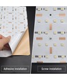 25x 25 foldbar 17,5W RGB+CW LED ark RA95 - 24V DC, IP20
