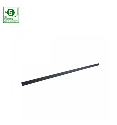 100cm System SHIFT cover - Slim, sort, til skinnesystem