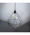 E27 7W dæmpbar LED pære - G95, 806lm, 4000K, 360 grader, filament glass