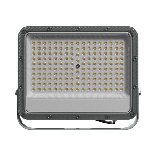 Noctis Max Lysarmatur 100W - Neutral Hvid, 230V, 85°, IP65, 264x218x35 mm, Grå
