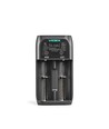 Universal batterioplader med LCD display - 2 kanaler, USB-C, Ni-Mh/Li-Ion/LiFePO4, powerbank funktion