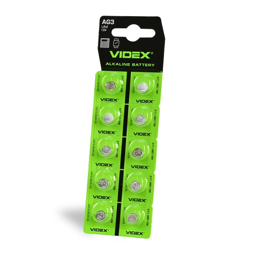 10 stk. AG3/LR41 - Alkaline batteri