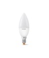 E14 4W LED kertepære - C37, 3000K, 380lm, erstatter 33W