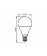 E14 4W LED kronepære - G45, 380lm, flicker free, 4000K neutral hvid
