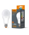 E27 12W LED pære - A60, 1180lm, 6000K, flicker free