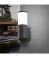 GU10 væglampe til facade - Sort, IP54 udendørs, aluminium, uden lyskilde