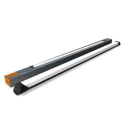 120cm 72W LED armatur - 5000K, sort, 8000 lumen