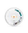 30W LED sensorlampe med nødlys – justerbar watt/CCT, IP44, indbygget batteri