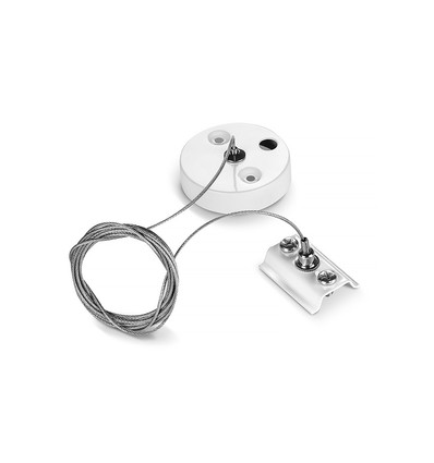 Wireophæng til skinnespot - 1 stk, hvid