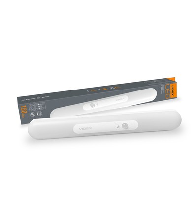 Genopladelig LED lampe - Med bevægelsessensor og CCT, inkl. fjernbetjening